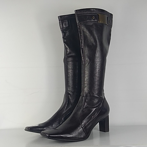 franco sarto square toe boots
